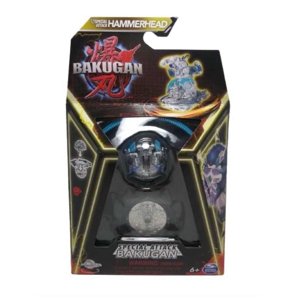 New Bakugan Special Attack Figure Diamond Hammerhead Sealed